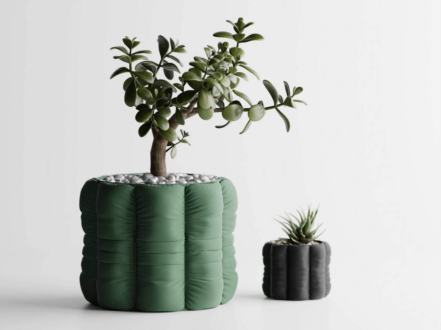 CloudNest Planter – Soft Textured Modern Plant Pot