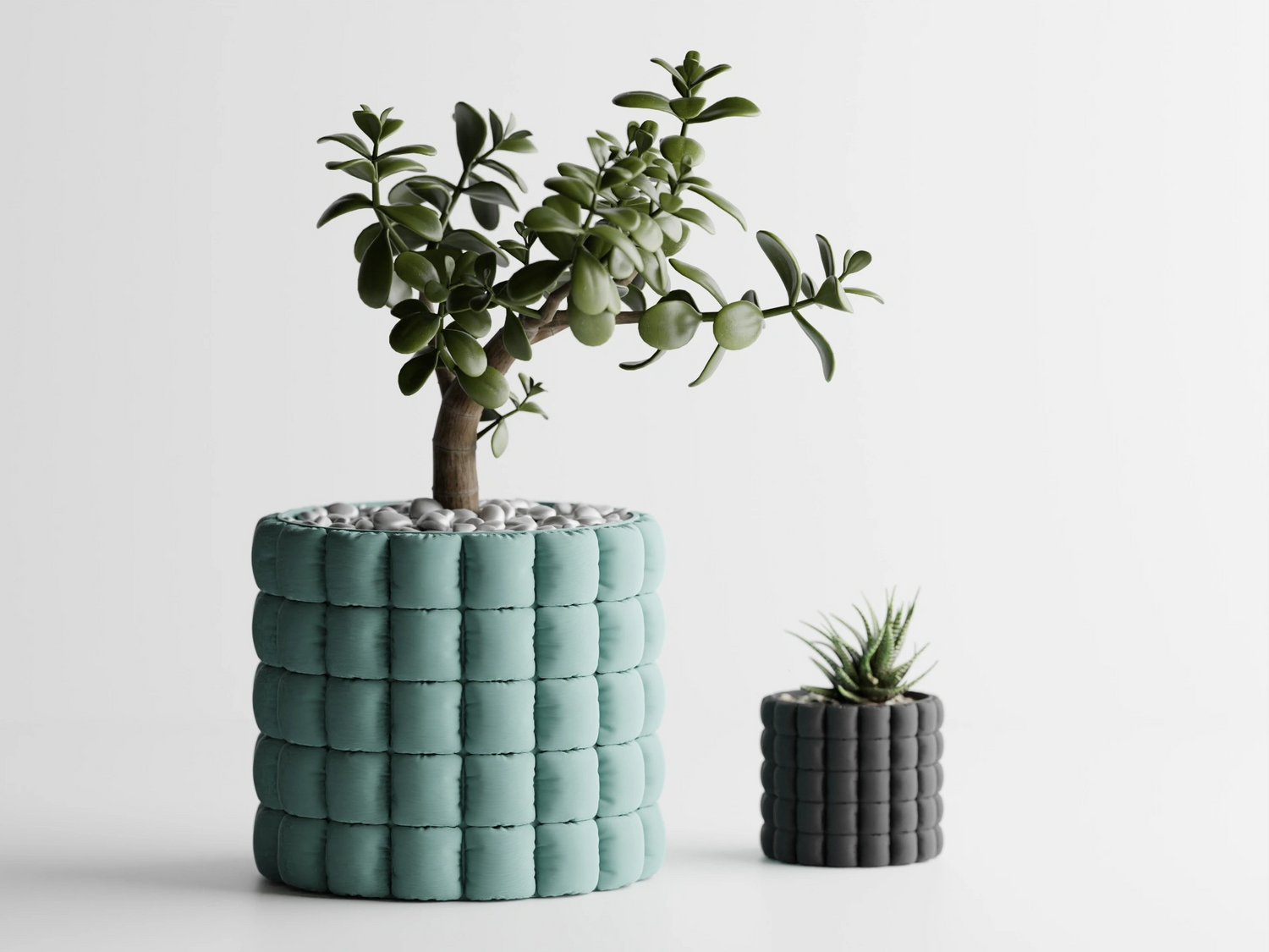 CloudPuff Planter – Soft Stacked Modern Plant Pot