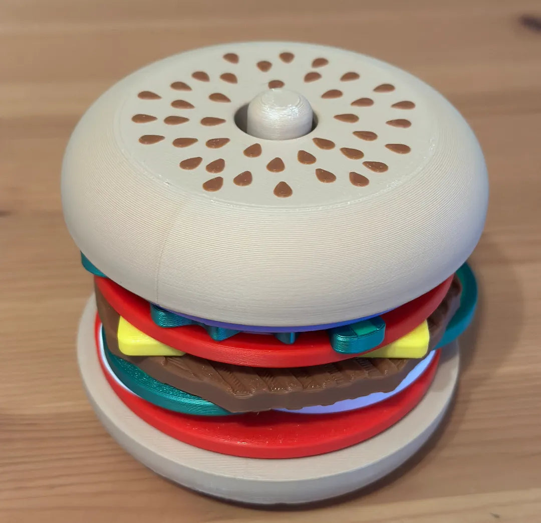 Montessori Stackable Burger Toy