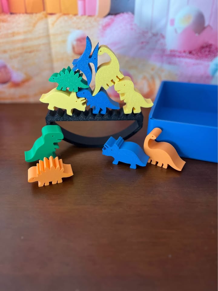 Dino Stacking Game – Balance, Build & Roar with Fun!