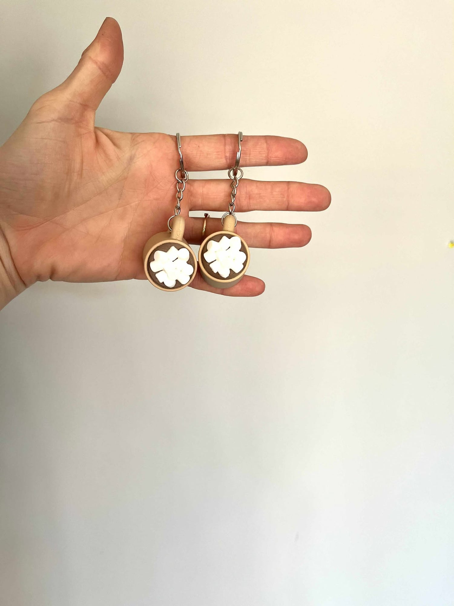 Hot Chocolate Keychain – Cozy Vibes On-the-Go
