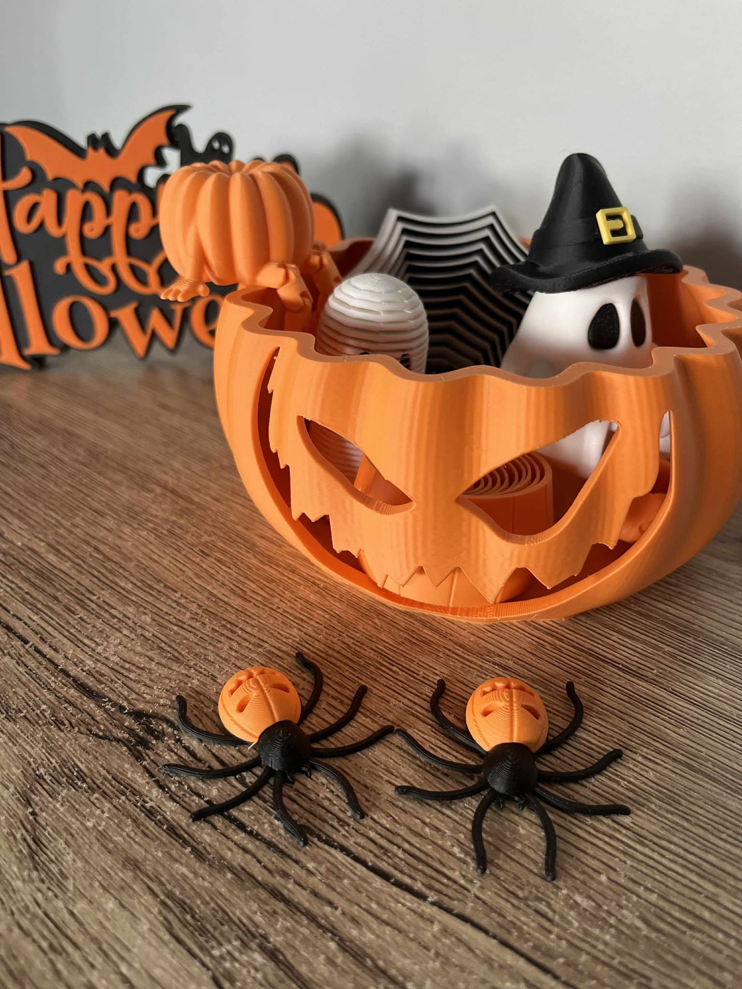 🎃 Spooky Halloween Bowls – Two Frighteningly Fun Styles!