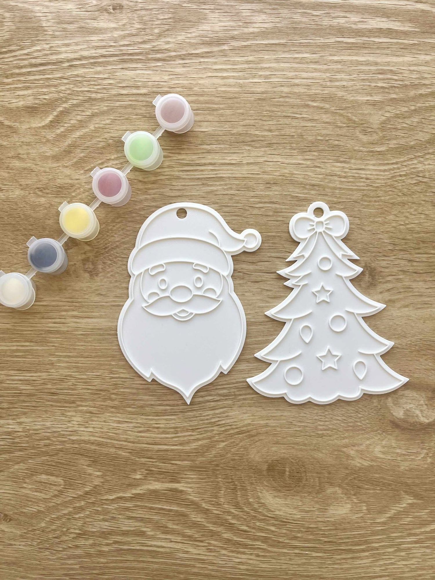 Double Christmas Ornament Painting Pack – $12