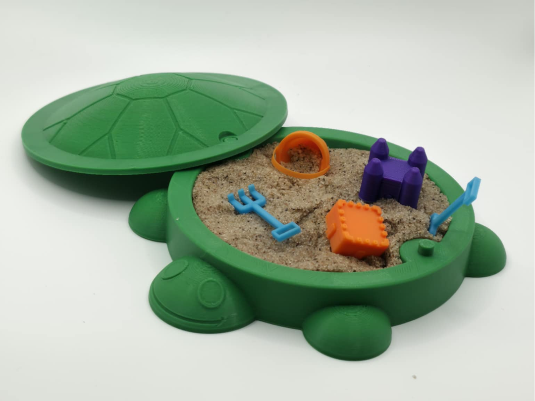 Mini Turtle Sandbox Toy – Portable Playset for Kids 🐢✨