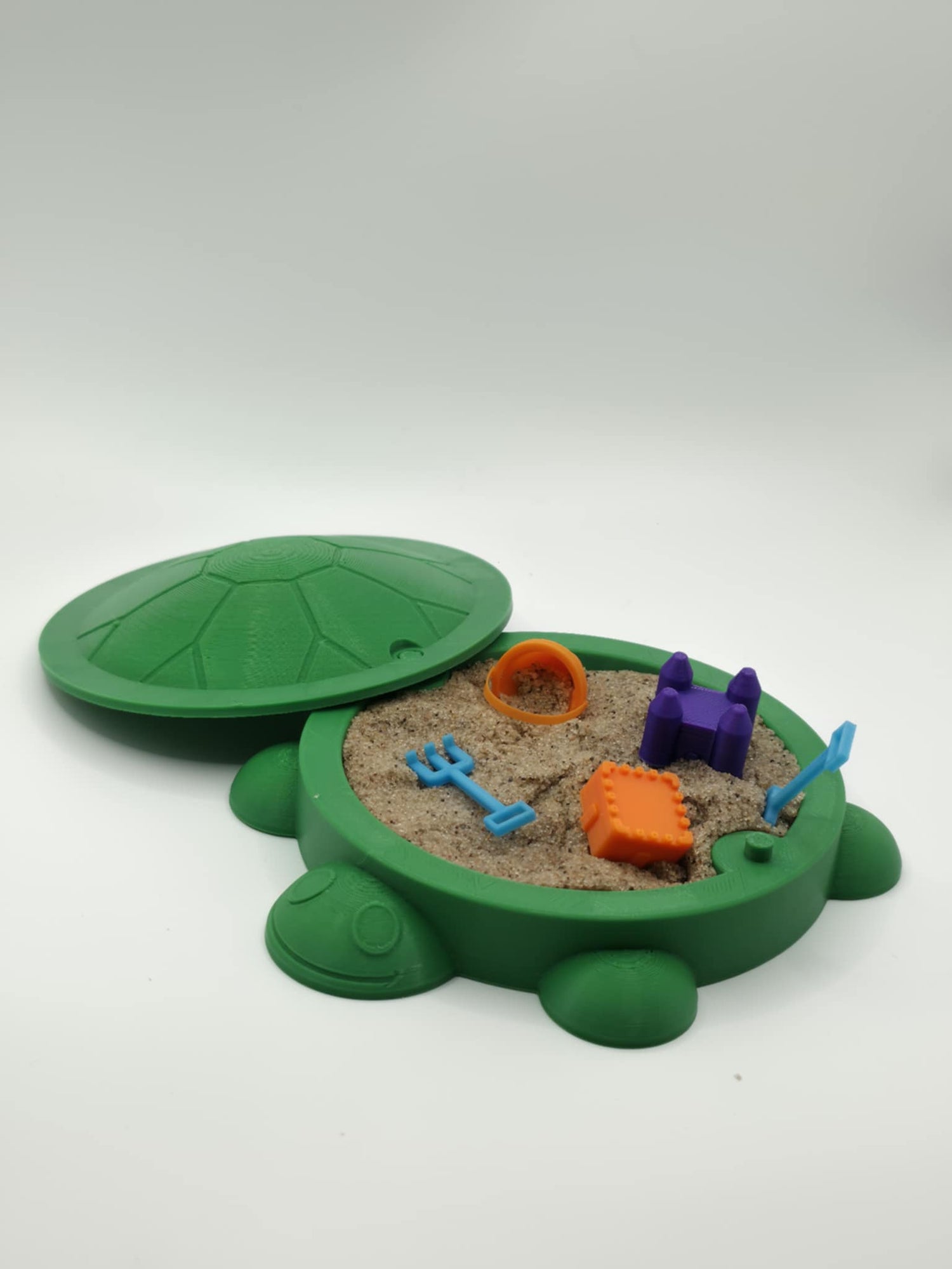 Mini Turtle Sandbox Toy – Portable Playset for Kids 🐢✨