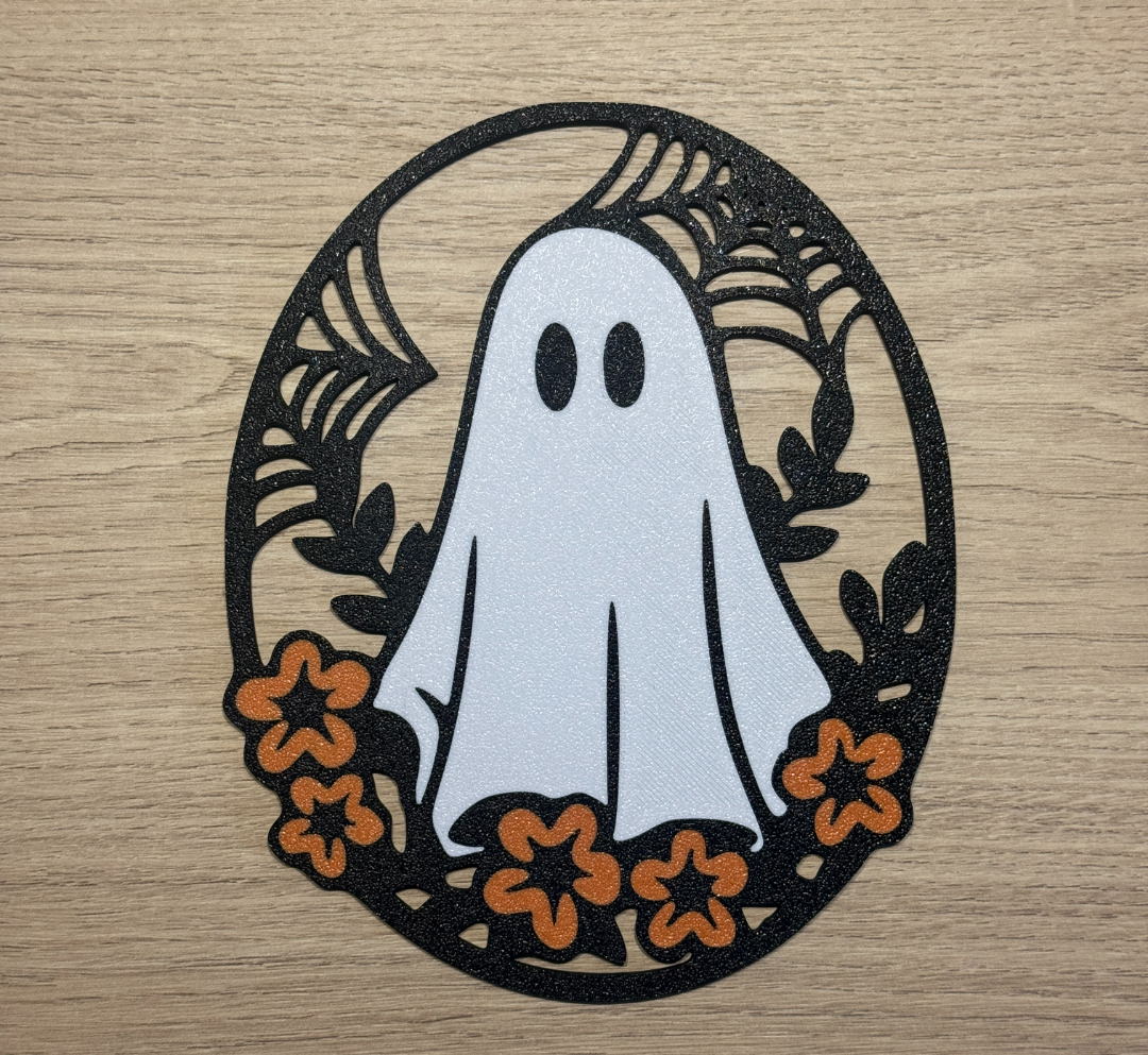 Ghost Floral Wall Décor