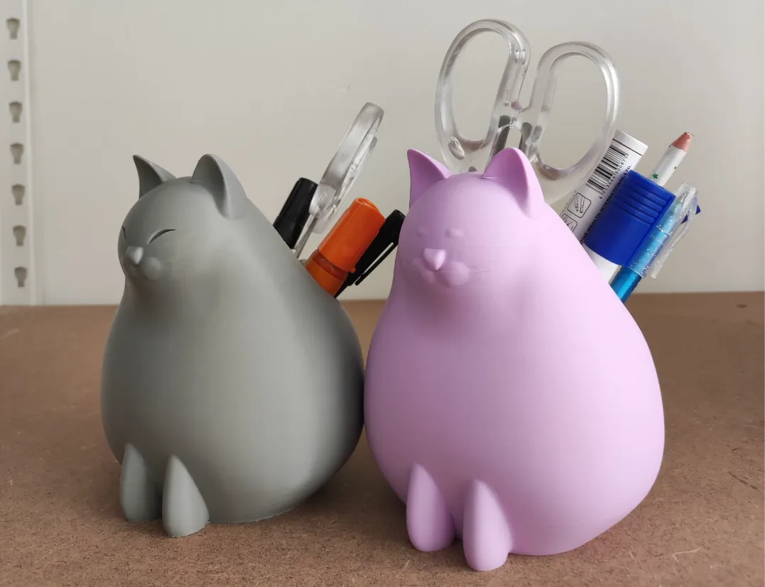 Adorable Cat Pen Holder – Cute & Functional Desk Organizer