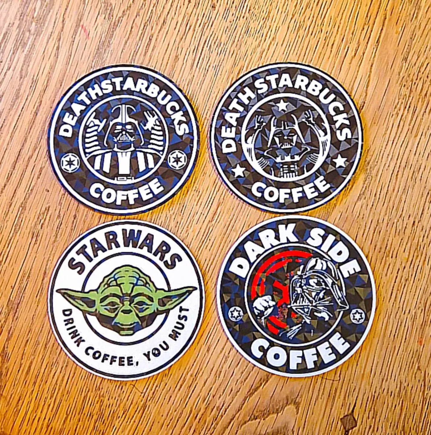 Galactic-Themed Coffee Coasters – Fun & Unique Drink Mats for Sci-Fi Fans