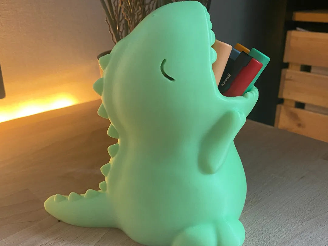 Cute Dinosaur Pen Holder – Fun & Functional Desk Organizer