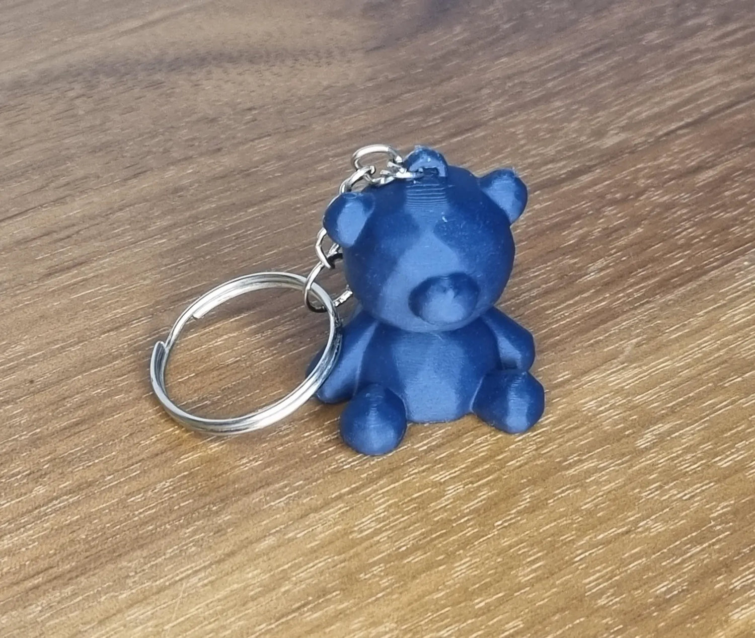 Adorable 3D-Printed Bear Keychain – Cute & Minimalist Keyring