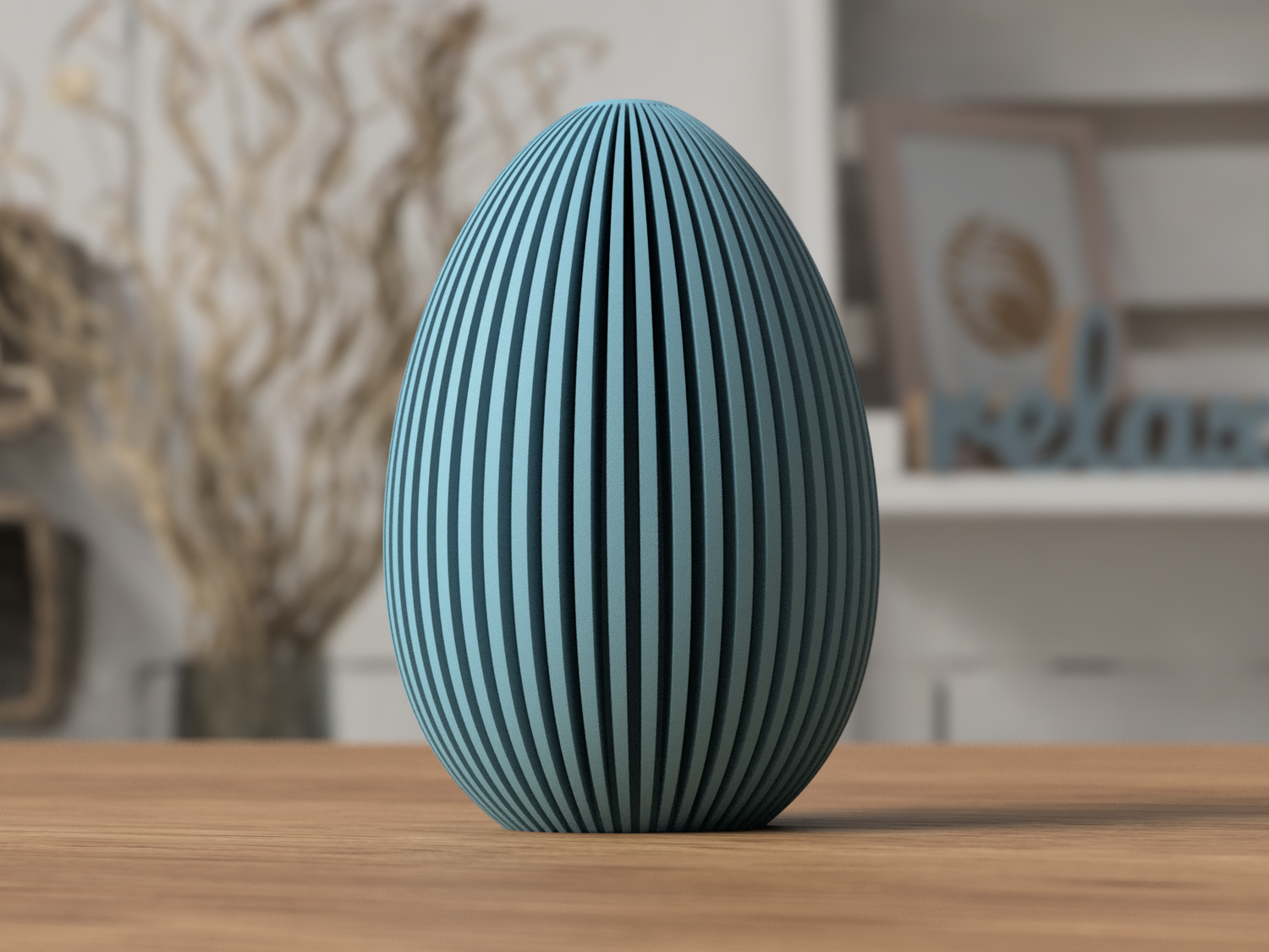 Modern Easter Egg Decor – Tea Light Compatible