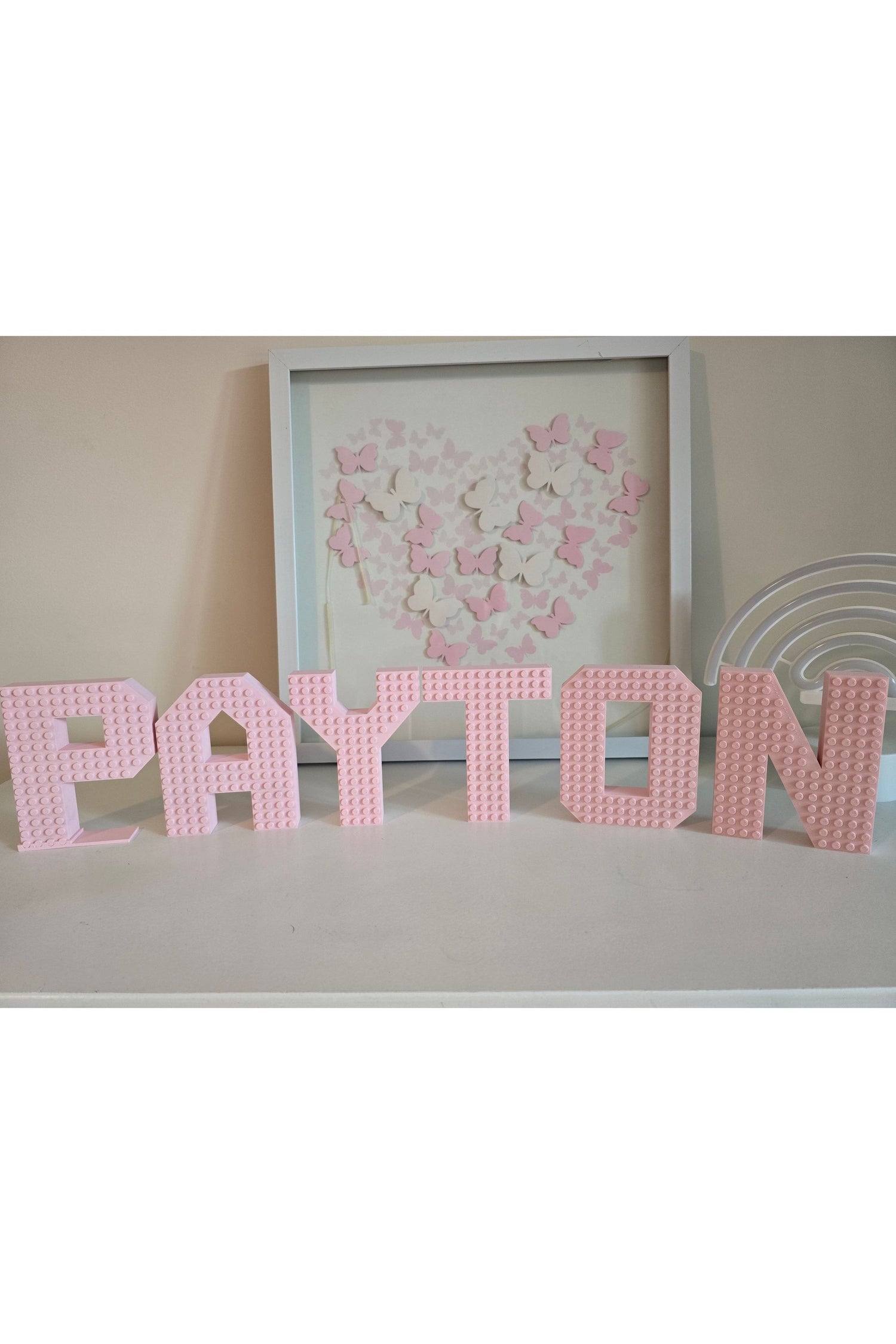 Custom 3D Name Blocks – Personalized Room Decor