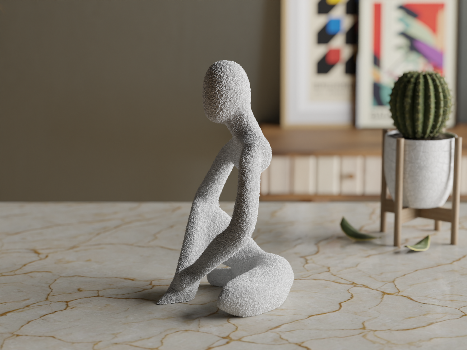 Minimalist Serenity Figure - Perfect Home Décor