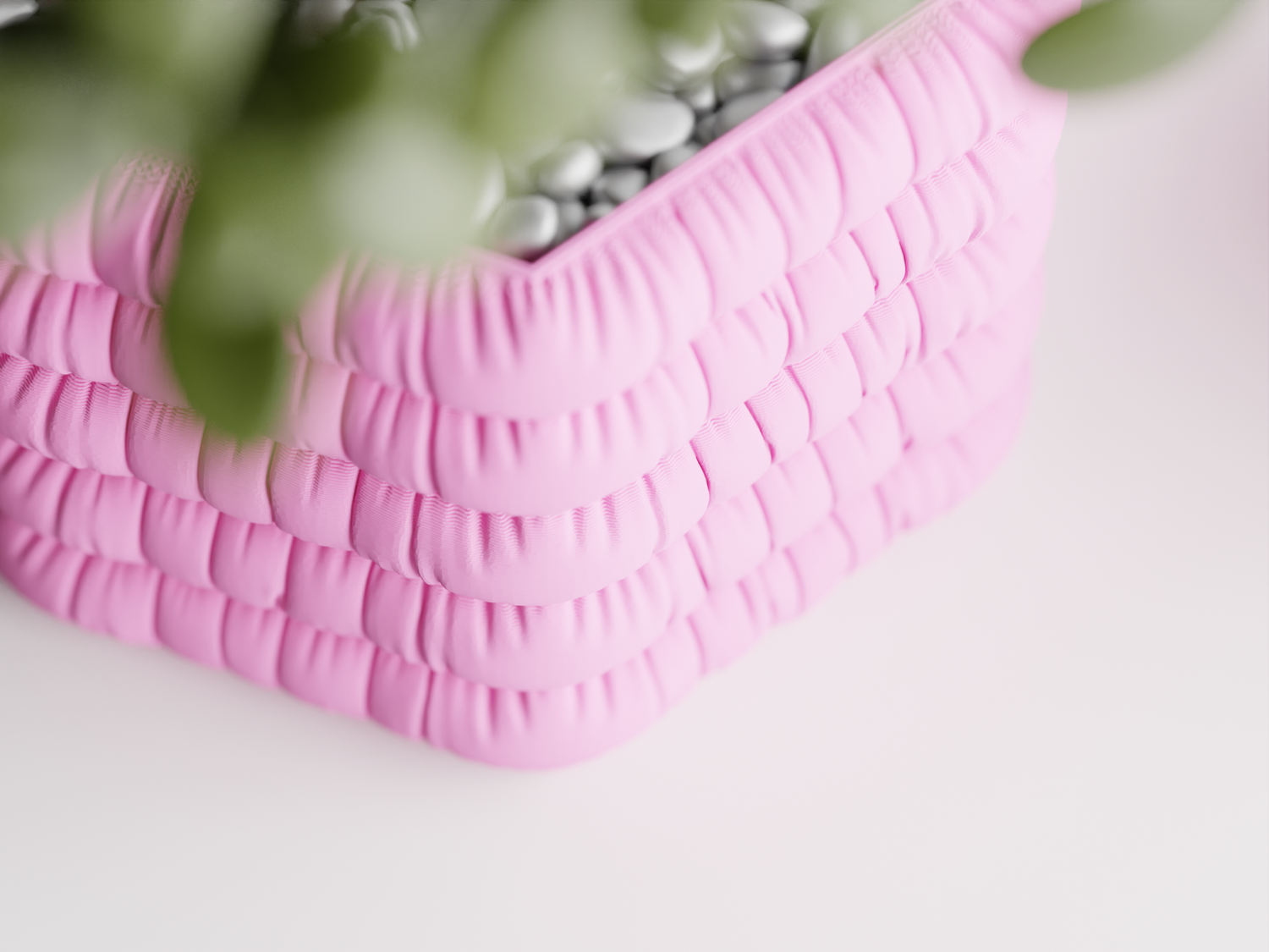 BubbleStack Planter – Playful Cushion-Inspired Plant Pot