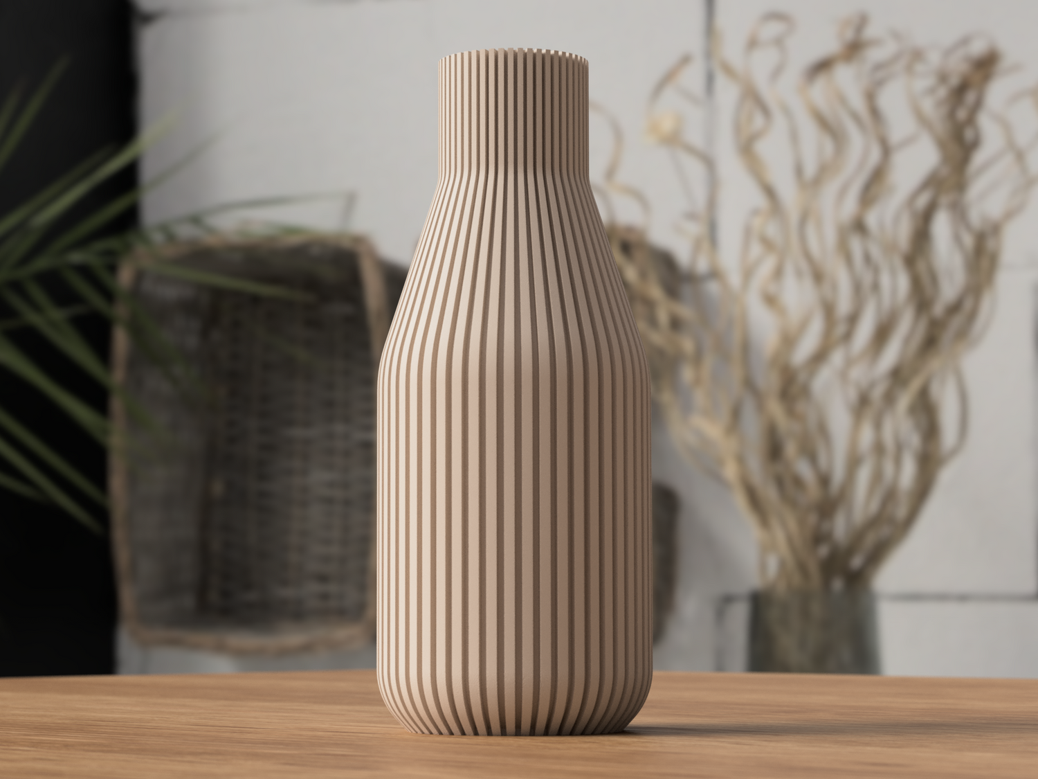 Ridgeflow – Modern Textured Minimalist Vase