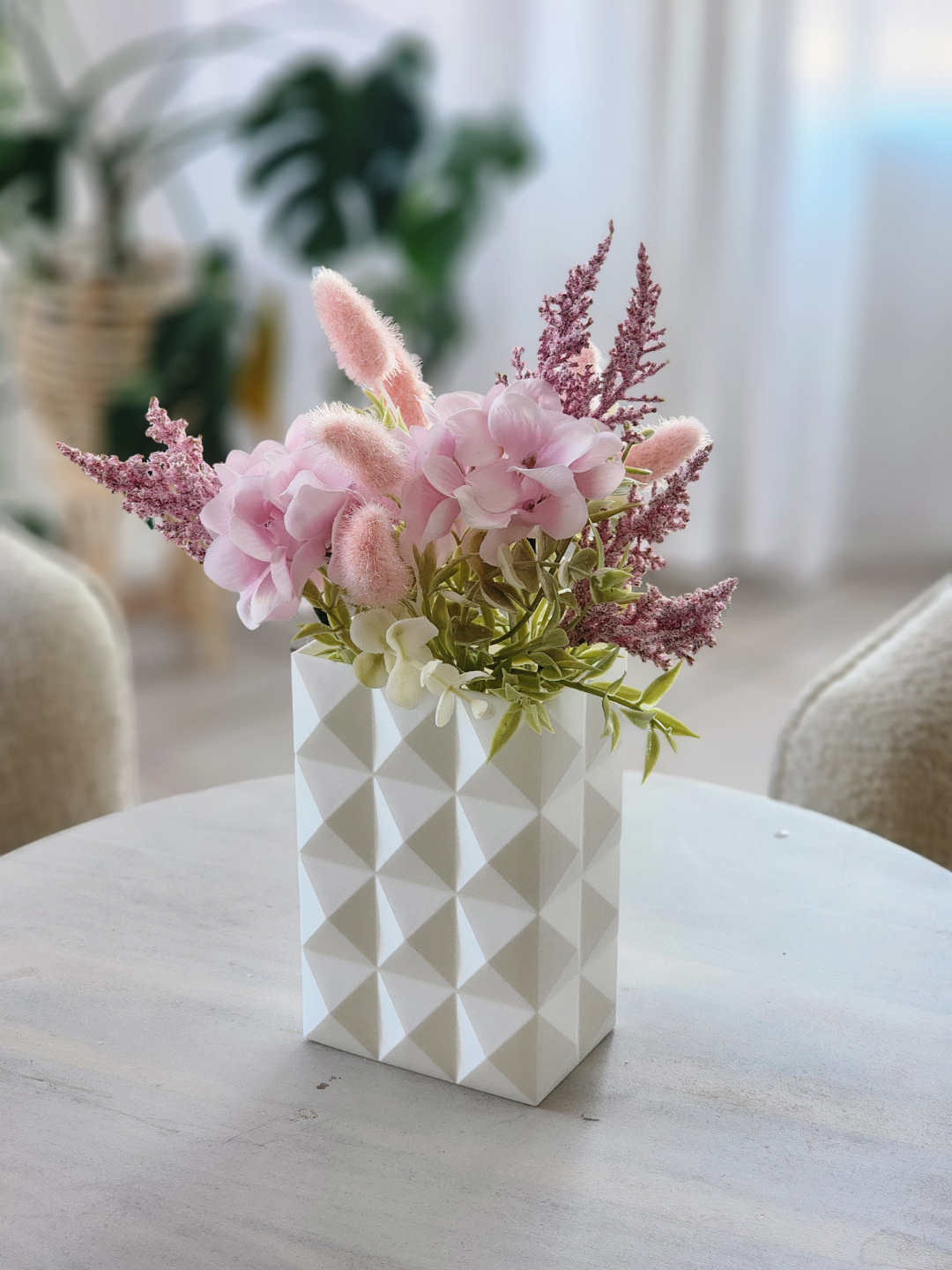 Prism – Modern Geometric Textured Vase