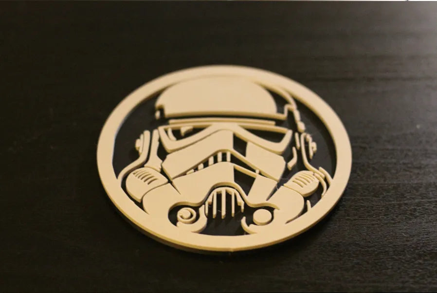 3D-Printed Galactic-Themed Coasters – Sci-Fi Inspired Drink Mats